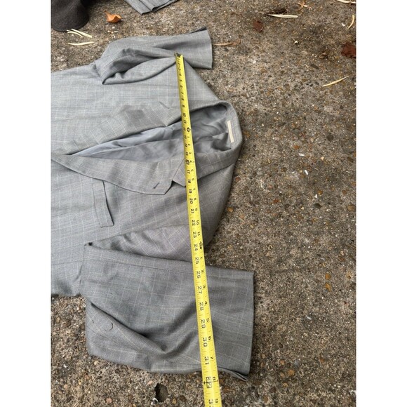 Burberry Sports Coat Men's Jacket Size 54R Plaid Two Button Blazer - Picture 9 of 9